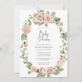 Roze Baby shower van Floral Kaart