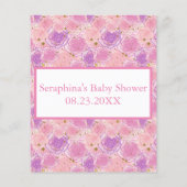 Roze Baby showers en adviezen van de Tea Party (Achterkant)