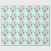  roze Baby showers inpakpapier (Vlak)