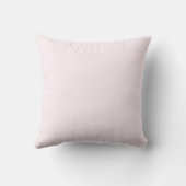 Roze Baby Sneakers Pillow, met naam, voor Nursery Kussen (Achterkant)