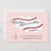 Roze baby sprinkhaas kaart (Voorkant)