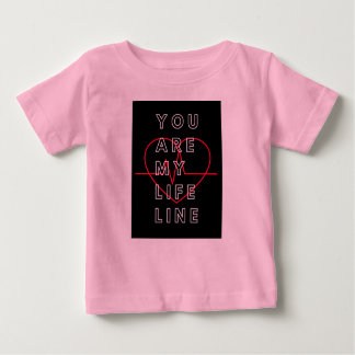 Roze baby t shirt