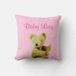 Roze Baby Teddy Bear Sierkussen