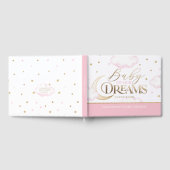 Roze Baby van ons Dreams Baby shower Gastenboek (Volledig)