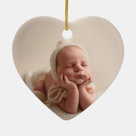 Roze Baby Verlies Ornament (Achterkant)