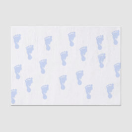 Roze Baby voetafdrukken 10lb-papier voor weefselpr Tissuepapier