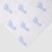 Roze Baby voetafdrukken 10lb-papier voor weefselpr Tissuepapier (Detail)