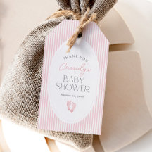  Roze Baby Voetafdrukken Meisje Baby shower
