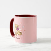 Roze Babybeer Mok (Voorkant links)