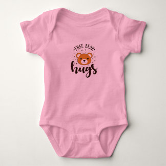 Roze babybodysuit – Zachte katoenen baby one-piece Romper