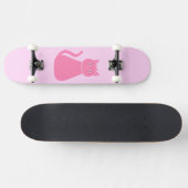  roze babykleertje persoonlijk skateboard (Horizontaal)