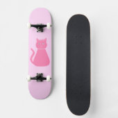  roze babykleertje persoonlijk skateboard (Voorkant)