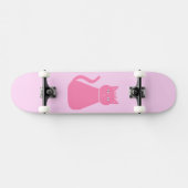  roze babykleertje persoonlijk skateboard (Horizontaal)