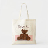Roze babyluiertas tote bag (Voorkant)