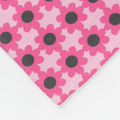 roze babymeisje Aangepast Fleece Deken (Hoek)