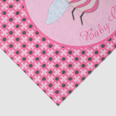 roze babymeisje Aangepast Tissuepapier (Detail)