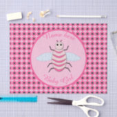 roze babymeisje Aangepast Tissuepapier (Craft)