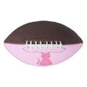 roze babymeisje Kat Aangepast geslacht onthaal American Football (Voorkant)