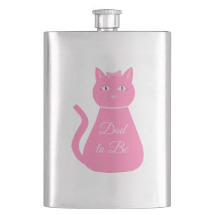  roze babymeisje Kat Aangepast pap om te worden Flacon