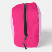 roze babymeisje - pompoen op maat toilettasje (Rechts)