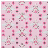 roze babymeisje stof (Close Up)