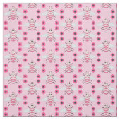 roze babymeisje stof (Swatch)