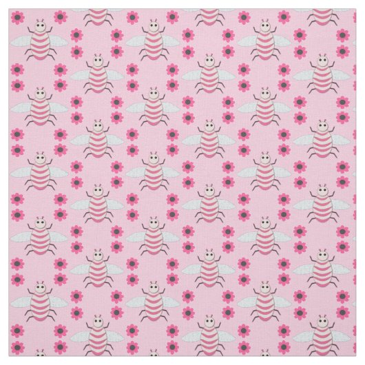 roze babymeisje stof (Swatch)