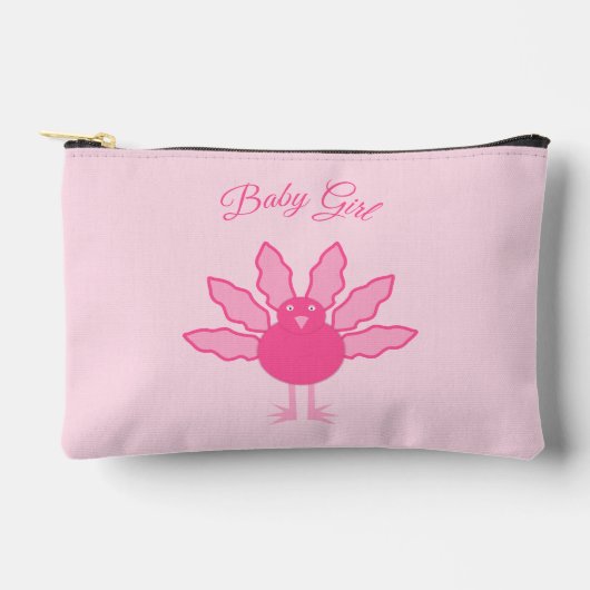roze babymeisje Thanksgiving Turkije Aangepast Etui (Voorkant)