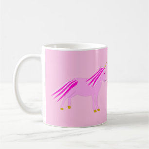 roze babymeisje Unicorn Koffiemok