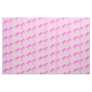  roze babymeisje Unicorn Stof