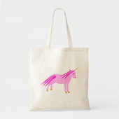  roze babymeisje Unicorn Tote Bag (Voorkant)