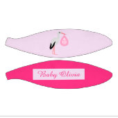  roze babymeisje Winkel aangepast Basketbal (Panelen)