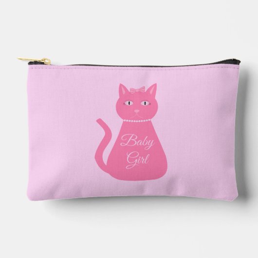 roze babymeisjeskat Aangepast Etui (Voorkant)