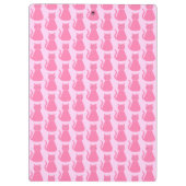  roze babymeisjeskat Aangepast Klembord (Achterkant)