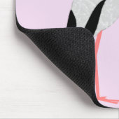 roze babymeisjeswinkel muismat (Hoek)
