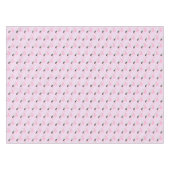 roze babymeisjeswinkel tafelkleed (Voorkant (Horizontaal))