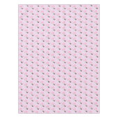 roze babymeisjeswinkel tafelkleed (Voorkant)