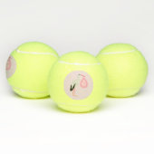  roze babymeisjeswinkel tennisballen (Multi)