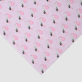  roze babymeisjeswinkel tissuepapier (Detail)