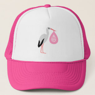 roze babymeisjeswinkel trucker pet