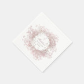 roze baby's adem Doop Servet (Hoek)