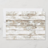 Roze Babys Breath Jar Beach Starfish Vrijgezellenf Kaart (Achterkant)