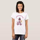 Roze Babysaurus Moeder T-rex T-shirt (Voorkant volledig)