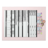 Roze Babysitters Journal-laptop Notitieblok (Voorkant)