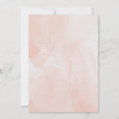 Roze Bachelorette partijuitnodiging Kaart (Achterkant)