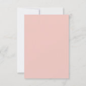 Roze Backhandschoenen Bedanktkaart Bedankkaart (Achterkant)