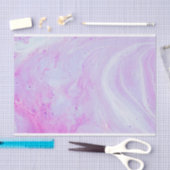 Roze badbom tissuepapier (Craft)