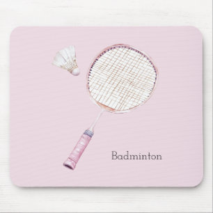 Roze Badminton Sporten Muismat