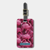 Roze Bagagelabels (Voorkant verticaal)