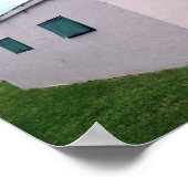 Roze Bahamas Jail, Green Turtle Cay Poster (Hoek)